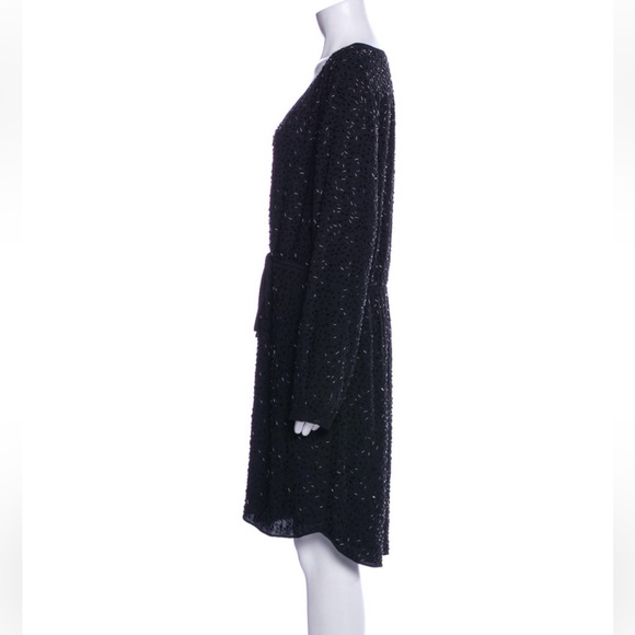 Diane von Furstenberg "Shirley" beaded Dress NWT Sz 14 - Picture 6 of 6